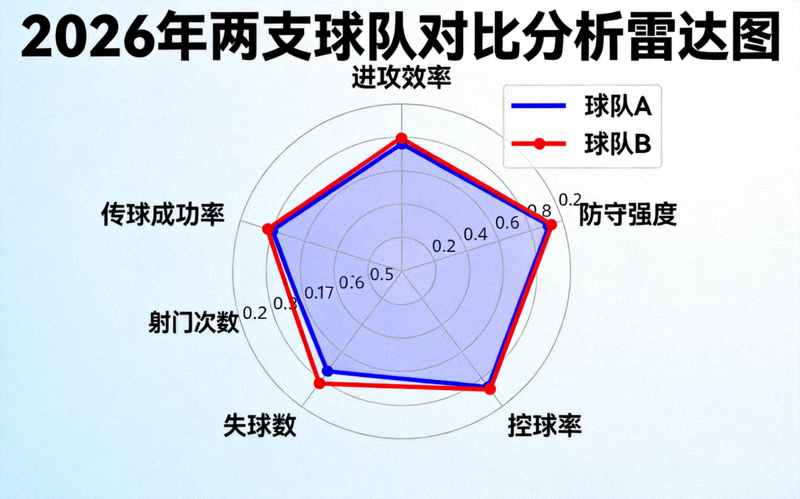 2026年两支球队对比分析雷达图展示进攻防守多项指标